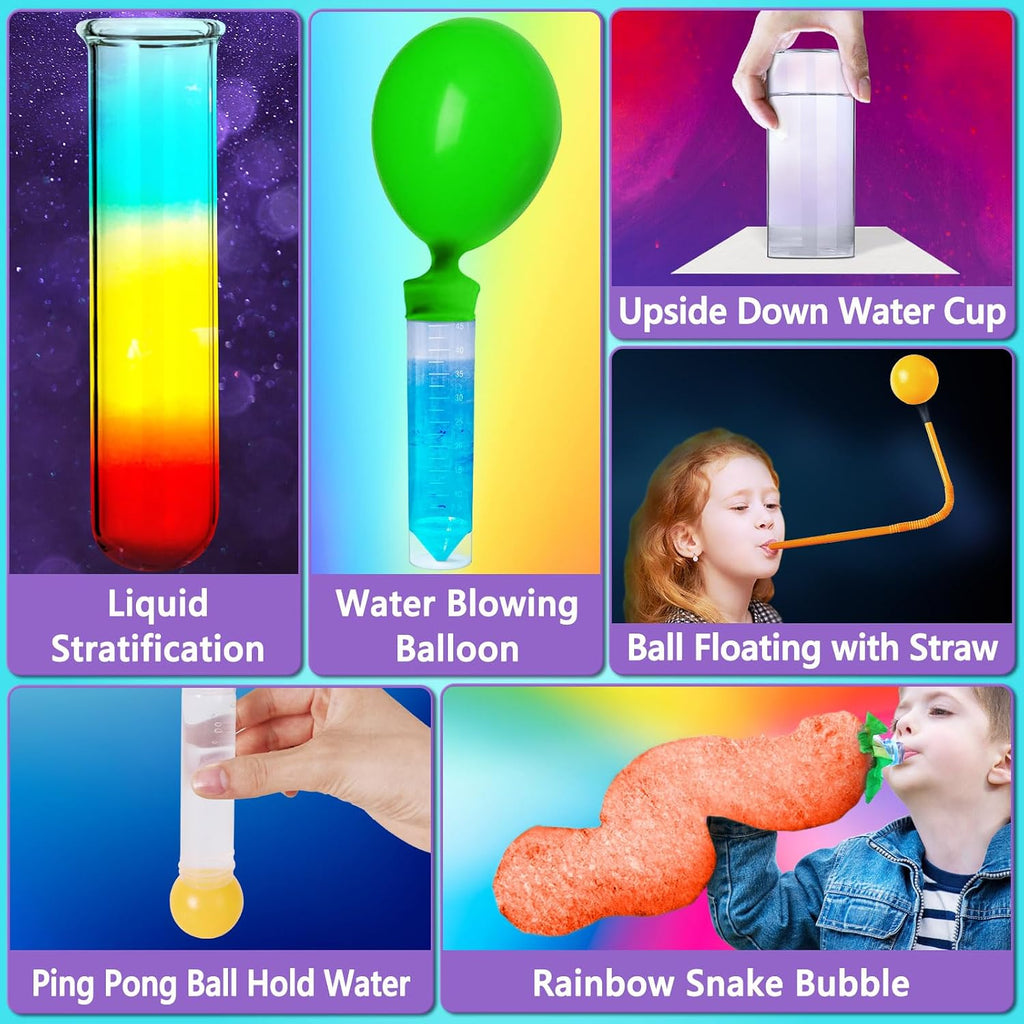70+ Experiments Science Kit for Kids, Chemistry Set | Educational Toys Gifts Idea for Boys and Girls Birthday