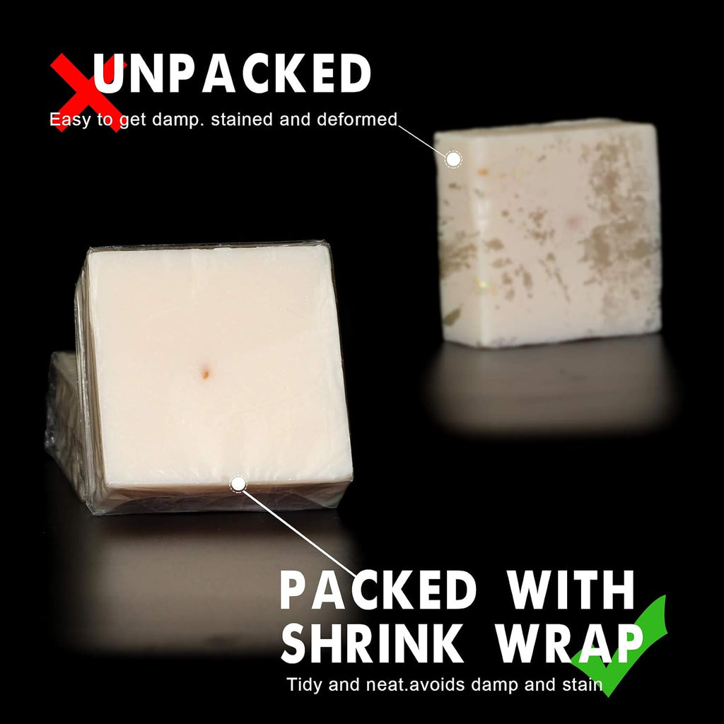 Shrink Wrap Bags 4x4 Inches 200 Pcs