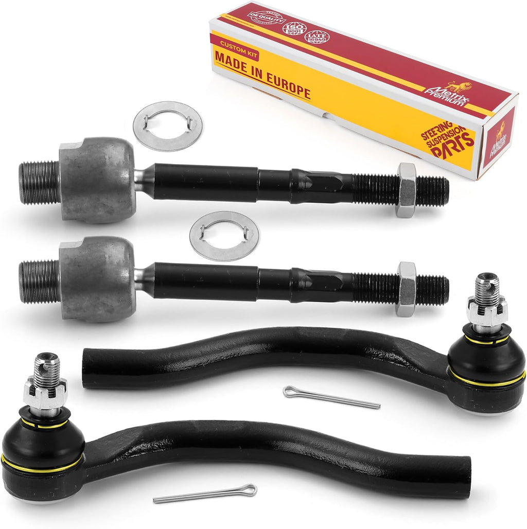 Metrix Premium Chassis Parts Inner & Outer Tie Rod End Kit Fits Acura ILX