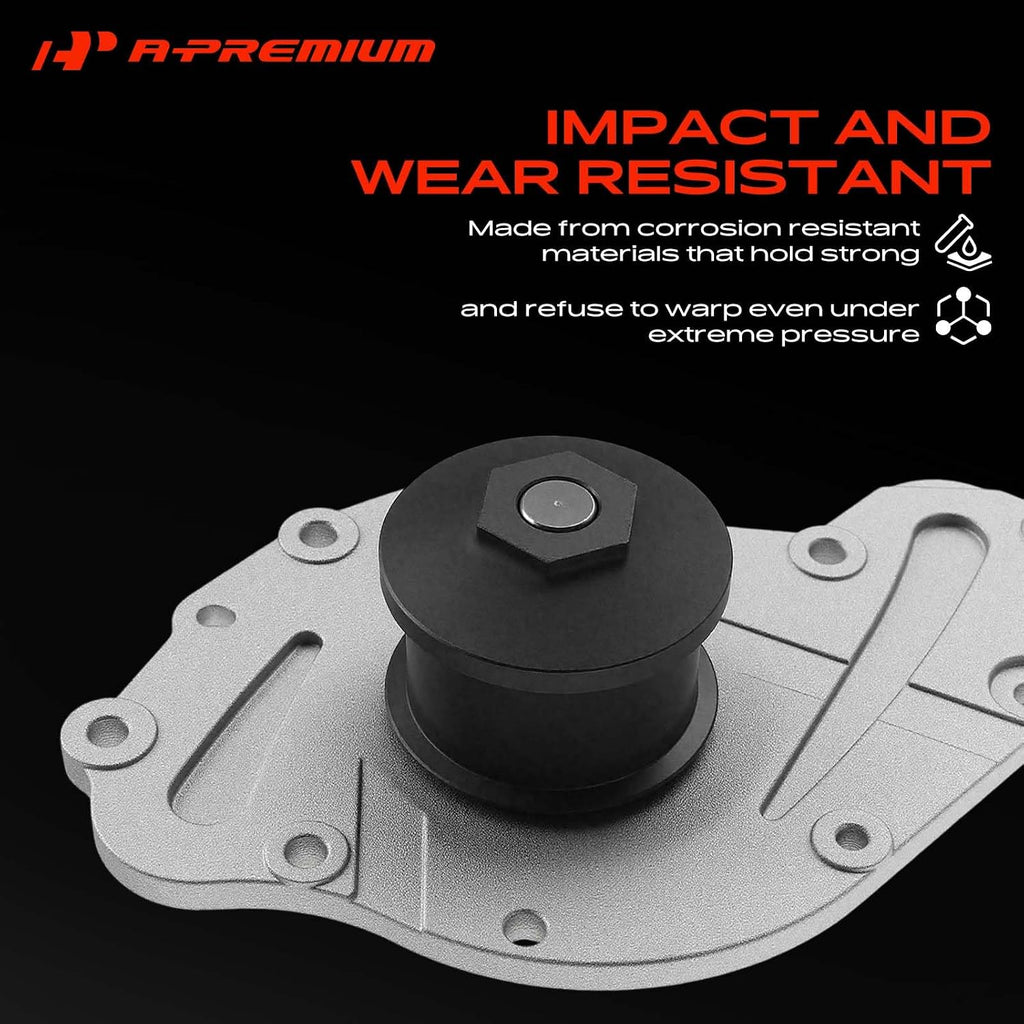A-Premium Engine Water Pump (V6 3.5L 4.0L) Compatible with Dodge, Chrysler