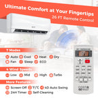 24000BTU Mini Split Air Conditioner& Heater