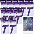 1000 Perfect Fit Sleeves,Inner Clear Card Sleeves Perfect Fit for Double Sleeving,60-Microns Ultra Clear