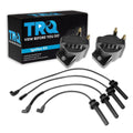 TRQ Ignition Coil & Spark Plug Kit 3 Piece