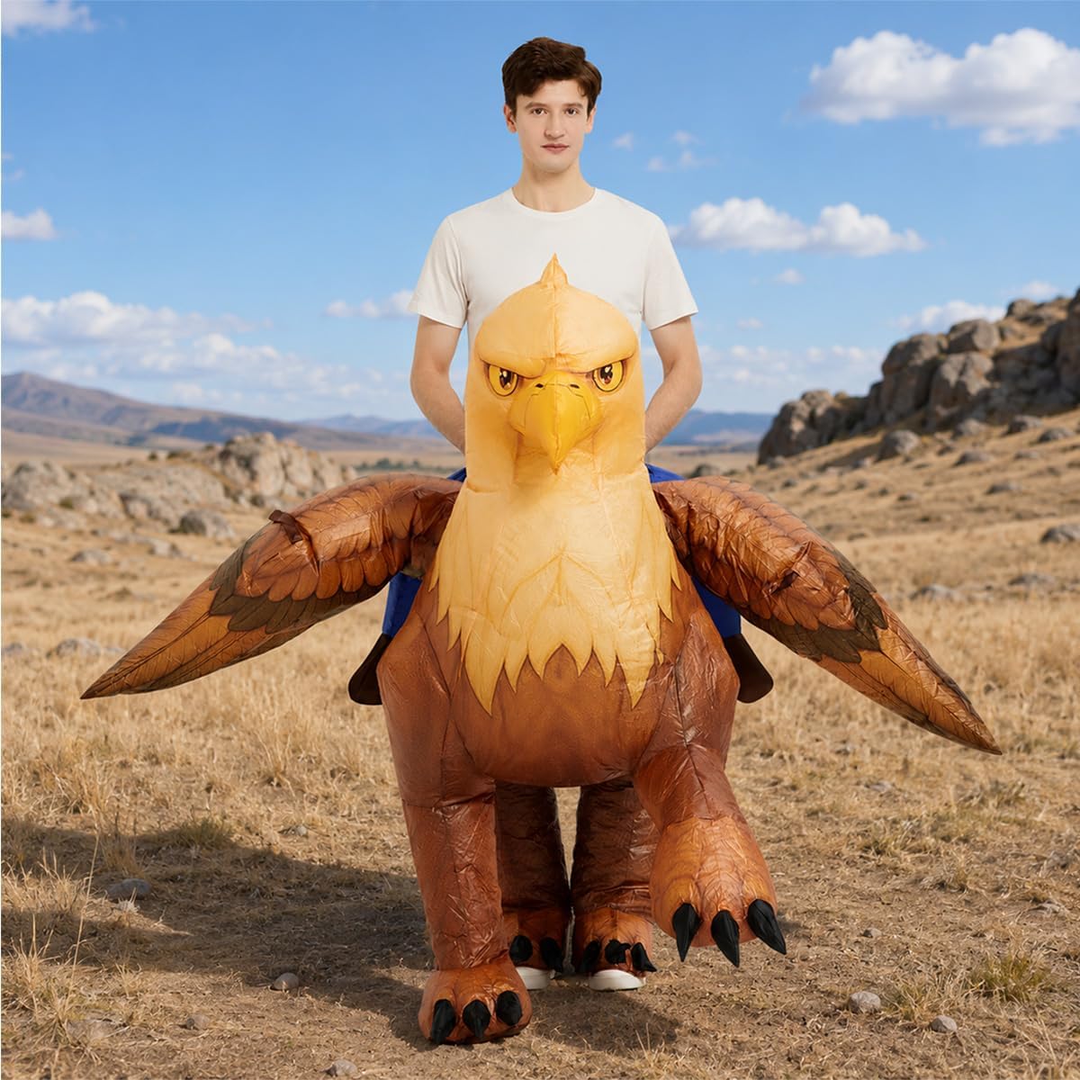Inflatable Griffin Costume for Adult Halloween Costume Women Man Funny Blow up Costume for Halloween Party Cosplay