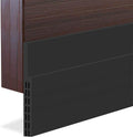 [New Upgrade] Huge Gap Door Draft Stopper, 3.4" W Widened Door Sweep Seal Gap Up to 1.8" for Interior & Exterior