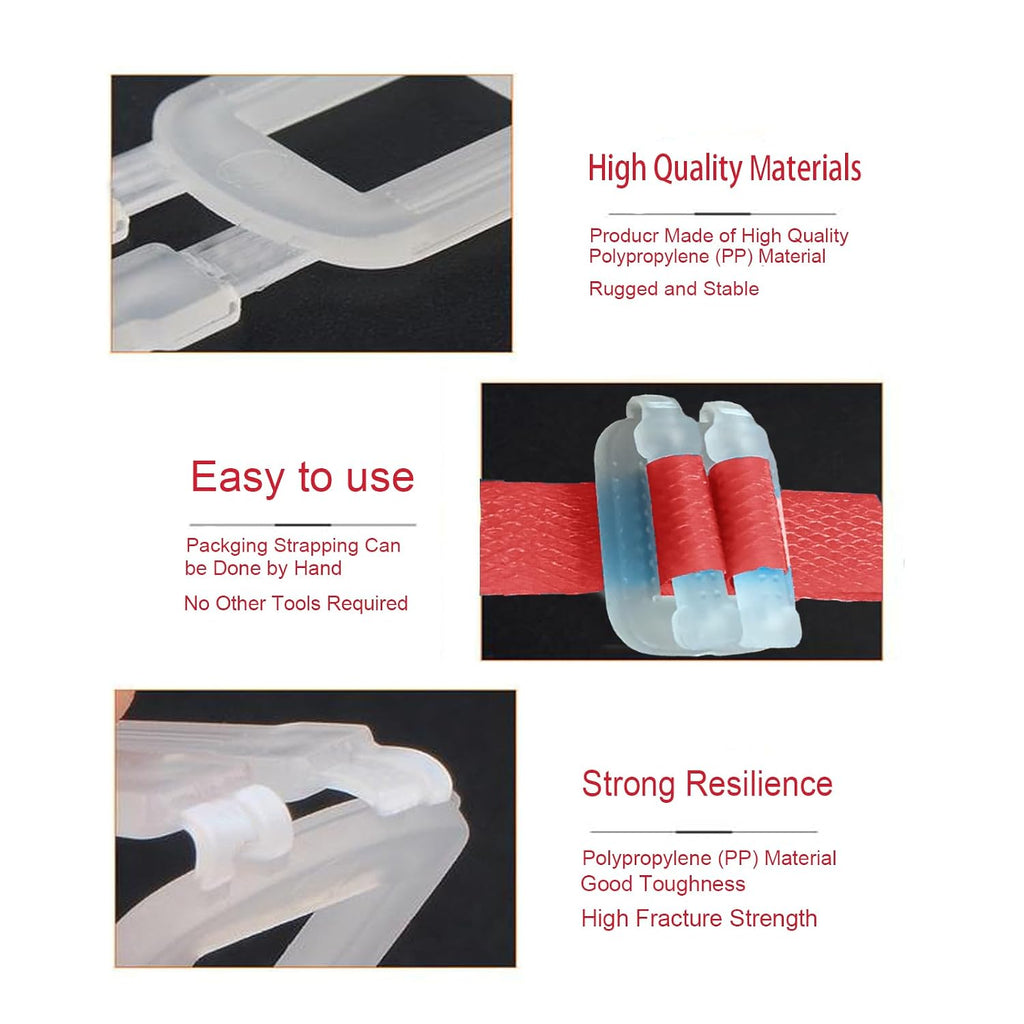 Plastic Packaging Banding Strapping Kit, Red
