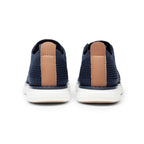 Boy's Mesh Dress Sneakers Oxfords,Navy,6 Big Kid