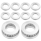 uxcell 10 Sets NTA1018 Thrust Needle Roller Bearings with Washers, ID 5/8"