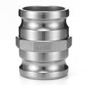 Gulfmew 1 Pcs Type AA Camlock Spool Adapter, 3" Male X 3" Male Camlock