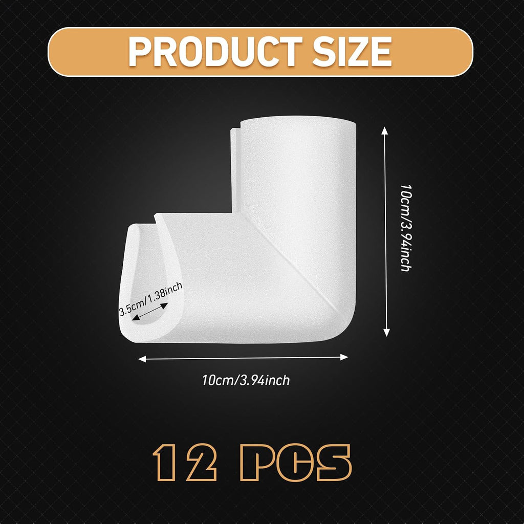 12 Pcs Foam Corner Protectors for Moving Mirror Art, TV Moving Box