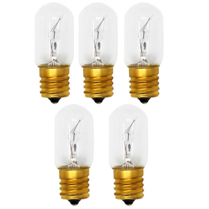5-Pack Replacement Light Bulb for Whirlpool WMH3205XVS2 Microwave