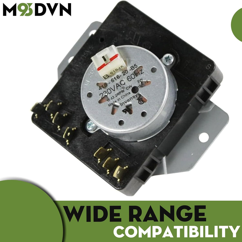 Timer Replacement For Kenmore 110.6002201 110.606211 11060022010 110.694228 110.694328 11069422801 110.6140231 110.6192311 110.C60102310 1106062110 110.C60112310 110.C61402311 110.607201 Dryer