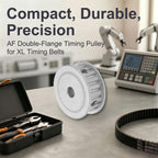DTGN XL Timing Pulley, 20-Teeth 7mm Bore for 0.37" Width Belt