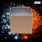 Insulated shipping box for 20 units, 12 x 10 x 8 inches