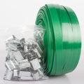 Packaging 1/2" x 320’ Polyester (PET) Strapping, 1765 lbs Break Strength | Affordable and Lightweight Poly Strapping