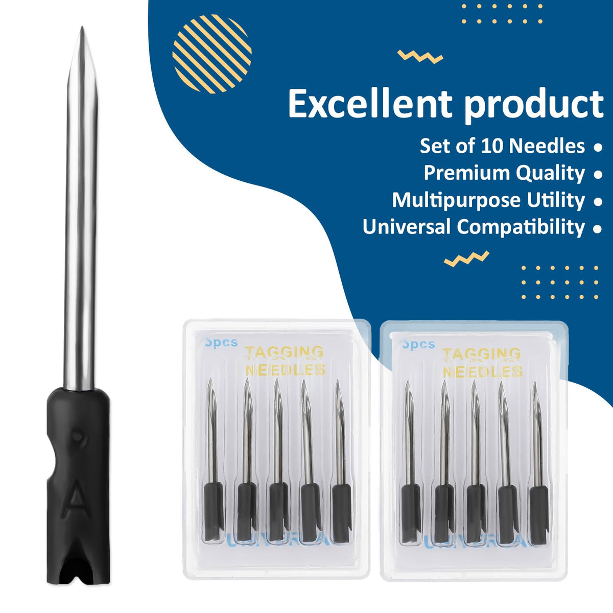 10pcs Standard Tagging Gun Needles