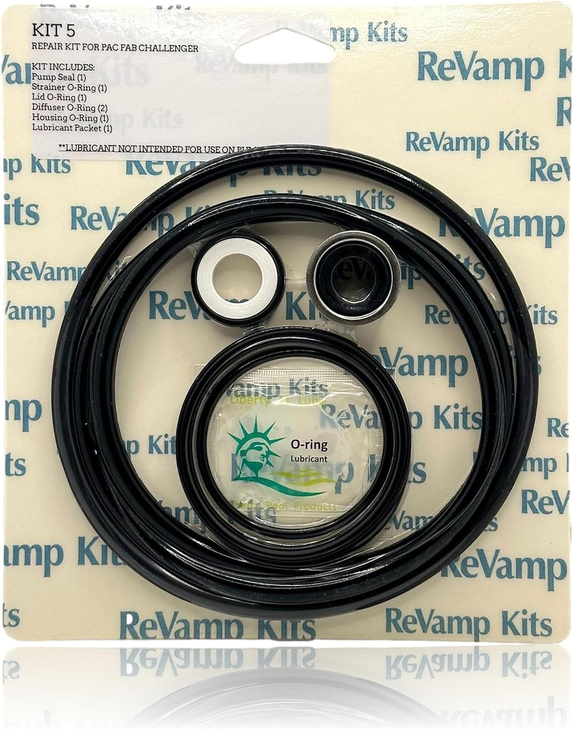 Challenger Pool Pump Repair Kit for Pac Fab Pentair GO-KIT5, GO-KIT5-9