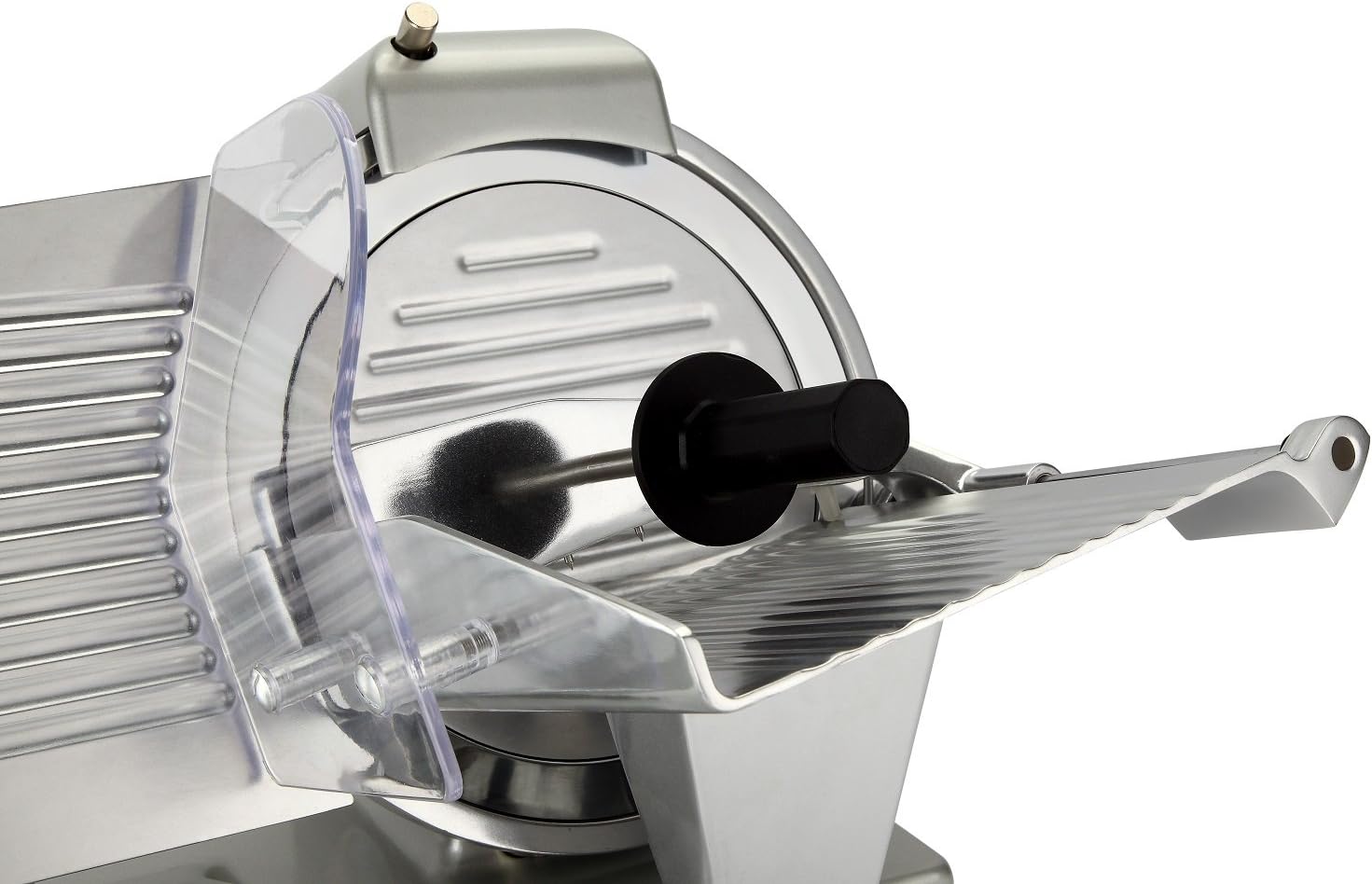 10" Electric Deli Meat Slicer, Cheese Food Slicer with Premium Chromium-plated Steel Blade