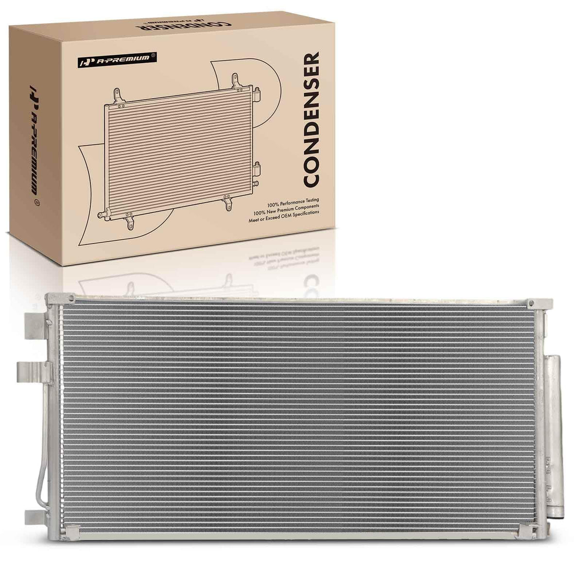 A-Premium Air Conditioning Condenser Compatible with Infiniti QX50