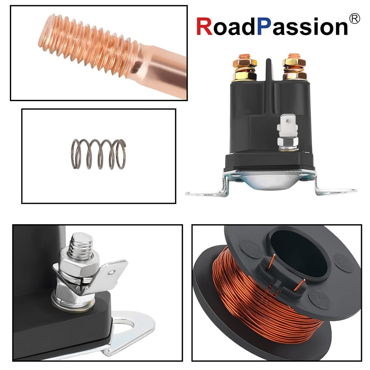 Starter Solenoid Relay for Tractor Ariens/Tractor Bolens/Tractor Dynamark/Tractor Mtd/Tractor Murray/Tractor