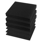 6 Pack Pick and Pluck Foam Sheets - 2 Sizes Polyurethane Padding for Tool Box Organizer Storage Drawers (3P