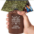 – Emergency Tent – Compact Outdoor Survival Shelter | Ultralight – Waterproof – Extra Thick – Space Blanket Thermal