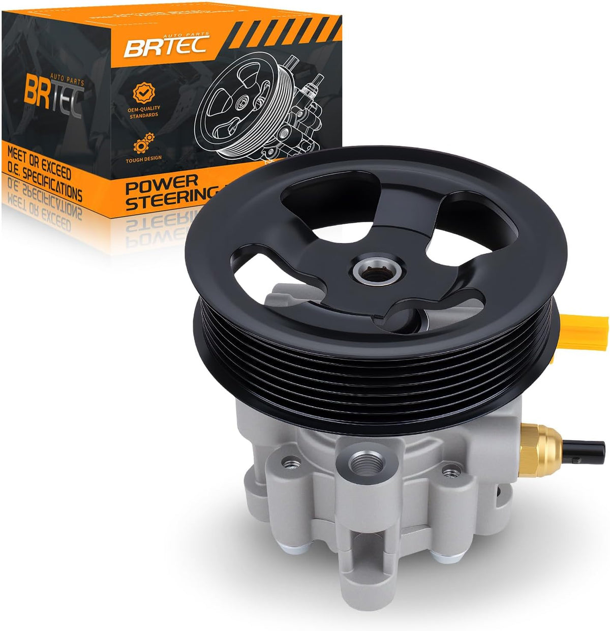 Power Steering Pump with Pulley for Toyota Tacoma