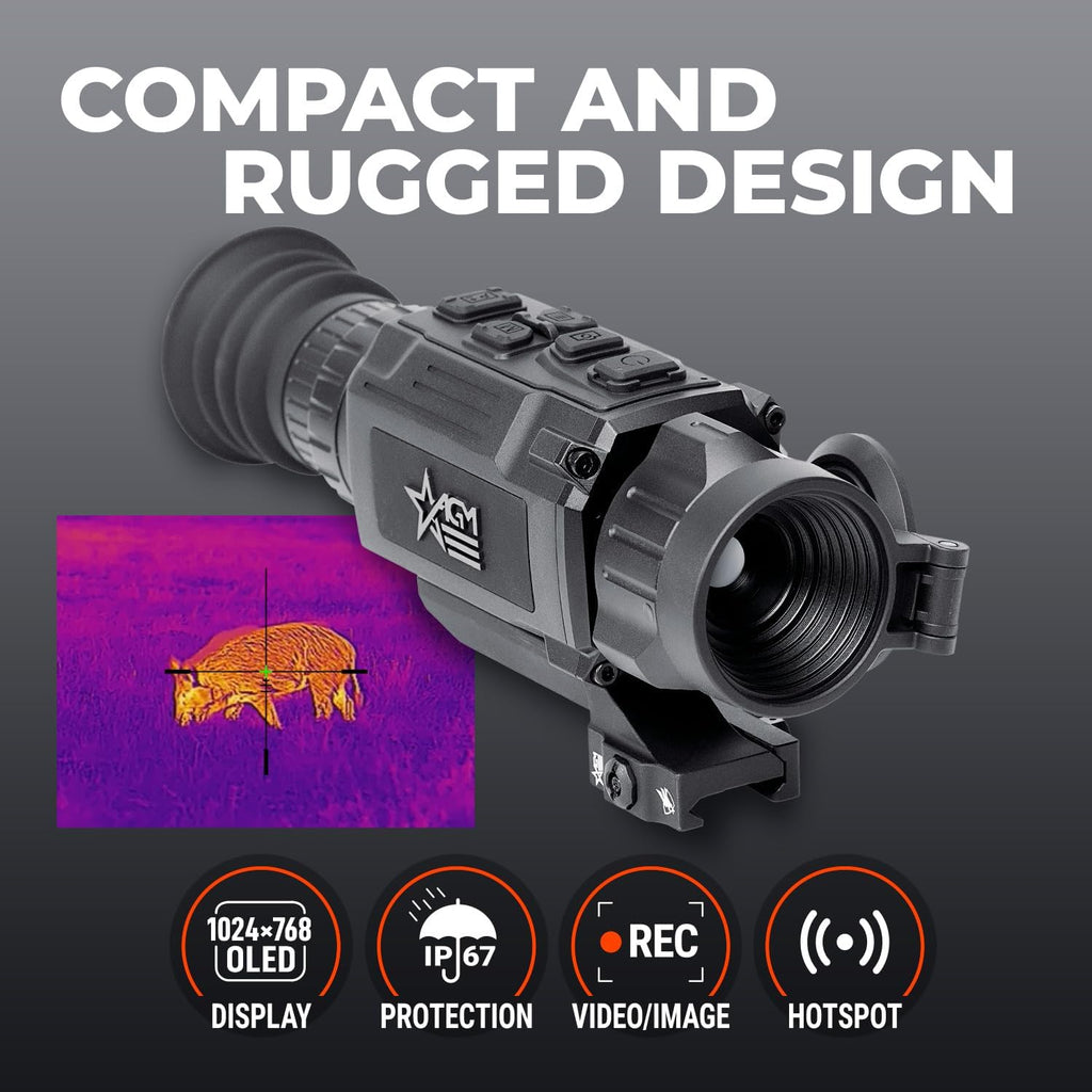 AGM Global Vision Rattler V2 Thermal Imaging Scope High-Sensitivity Sensor