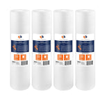 Aquaboon 5 Micron 20 x 4.5 Sediment Water Filter Replacement - 4 Pack