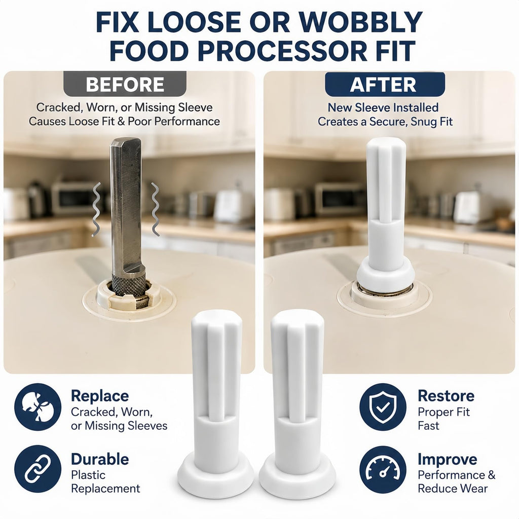 Motor Shaft Sleeve Compatible with Cuisinart Processor
