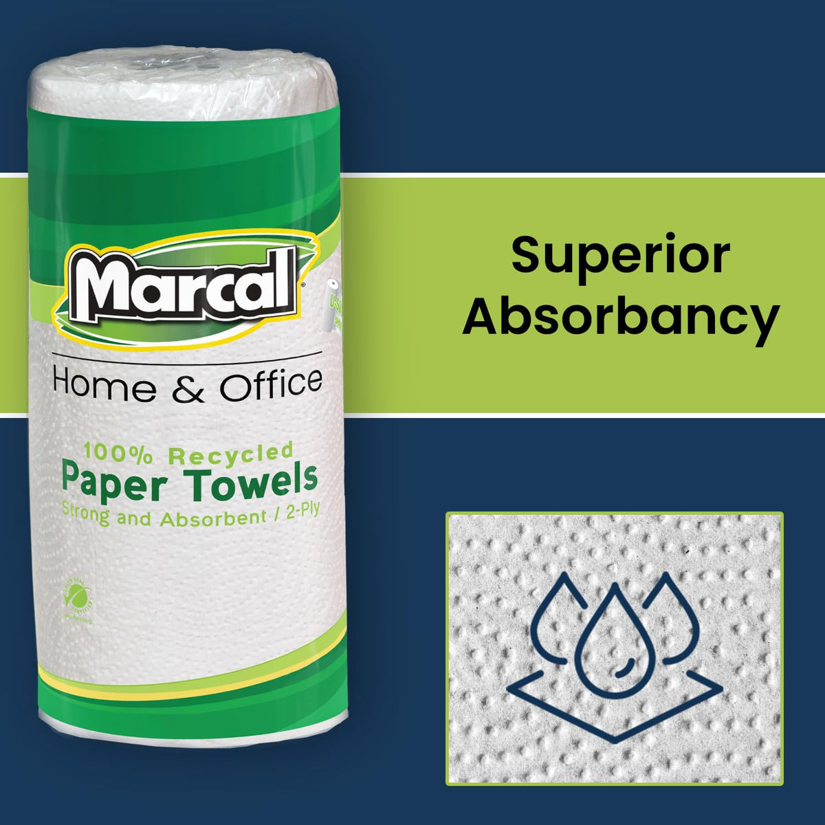 100% Recycled, Paper Towels