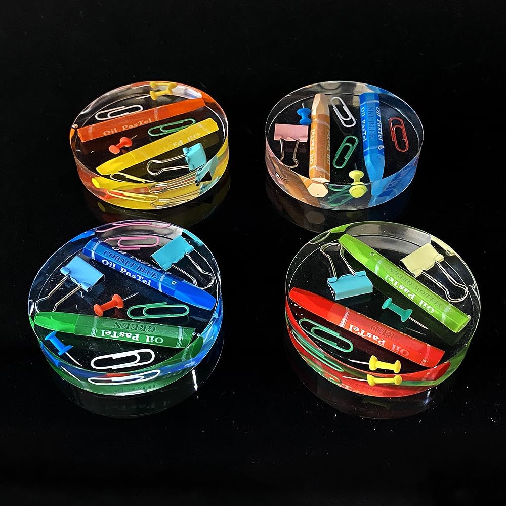 Deep Small Coaster Molds, Round Coaster Resin Molds, Coaster Silicone Molds for Resin Casting