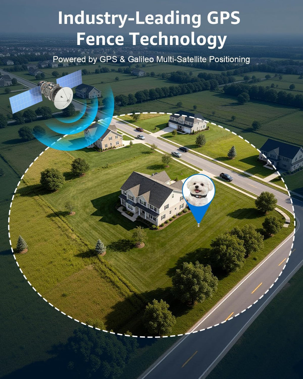 GPS Wireless Dog Fence with No Subscription