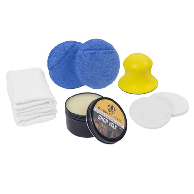 All-Purpose Shop Wax Starter Kit - All Natural Metal and Wood Wax Finish