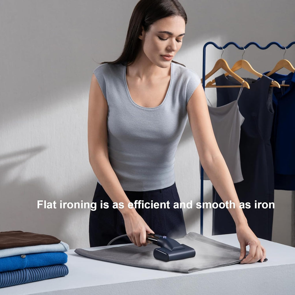 G10 Steamer for Clothes, Portable Travel Irons,Handheld Garment Steamer | 15S Fast Heat Up,Big Iron Panel steam iron