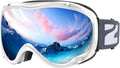 Lagopus B1 Ski Goggles OTG Anti fog Snow Goggles UV Protection Snowboard Goggles for Men Women Adult Youth