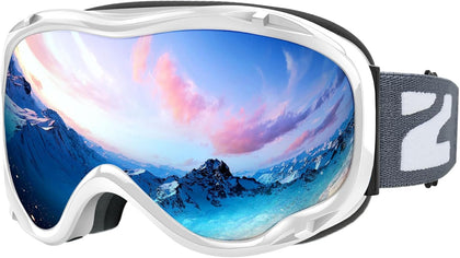 Lagopus B1 Ski Goggles OTG Anti fog Snow Goggles UV Protection Snowboard Goggles for Men Women Adult Youth