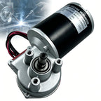 1pc 24v Dc High Speed Wire Feed Drive Motor, 76mm Outer Diameter 90w 210rpm 2-24m/min Left Mount Wire Feeder Motor for Century Snap-on Mig Welder Replacement