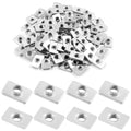 M5 Flat Sliding T-Nuts, 100pcs, 2020 Series