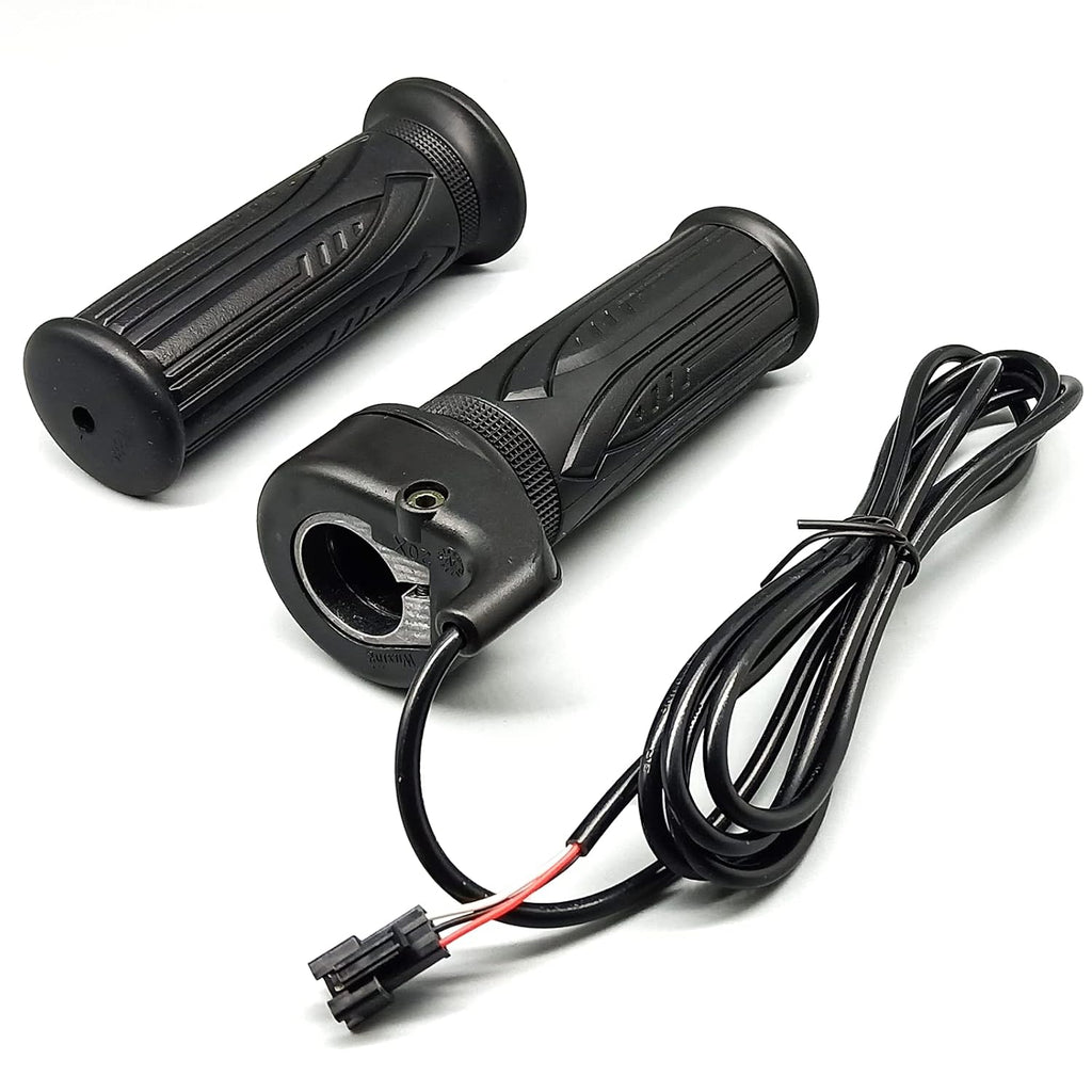 Electric Motorcycle Accelerator Right Hand Full Twist Throttle Ebike Throttle Compatible 12V-72V Suitable for 500W