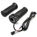 Electric Motorcycle Accelerator Right Hand Full Twist Throttle Ebike Throttle Compatible 12V-72V Suitable for 500W