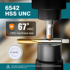 5/8"-11 UNC Thread Tap Set, M2 HSS Right Hand Thread Milling Tap