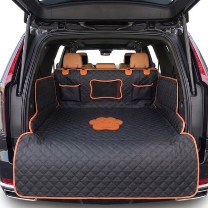 SUV Cargo Liner for Dogs,Waterproof Dog Trunk Cover for Full-Size SUVs