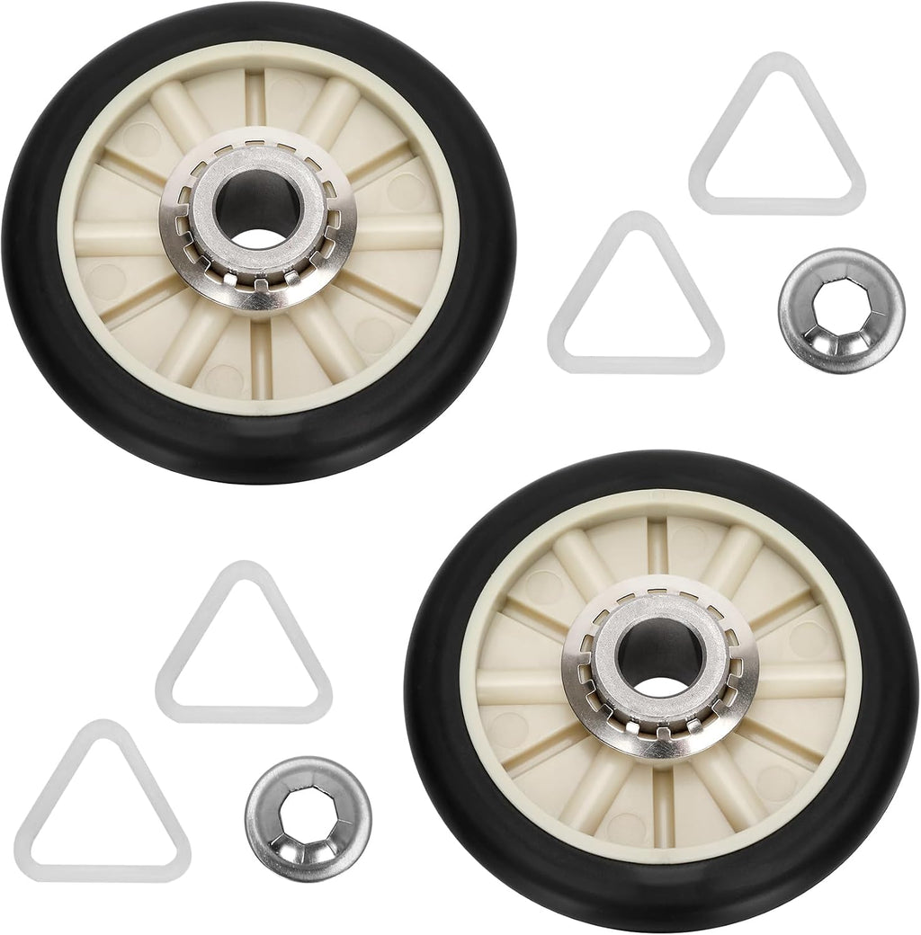 349241T Dryer Drum Roller Kit Fits Whirlpool Admiral Maytag Amana | Replaces PS347627 AP3098345 3436 349241T