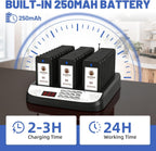 Restaurant Pager System, Beeper Pager for Restaurant,30 Buzzers