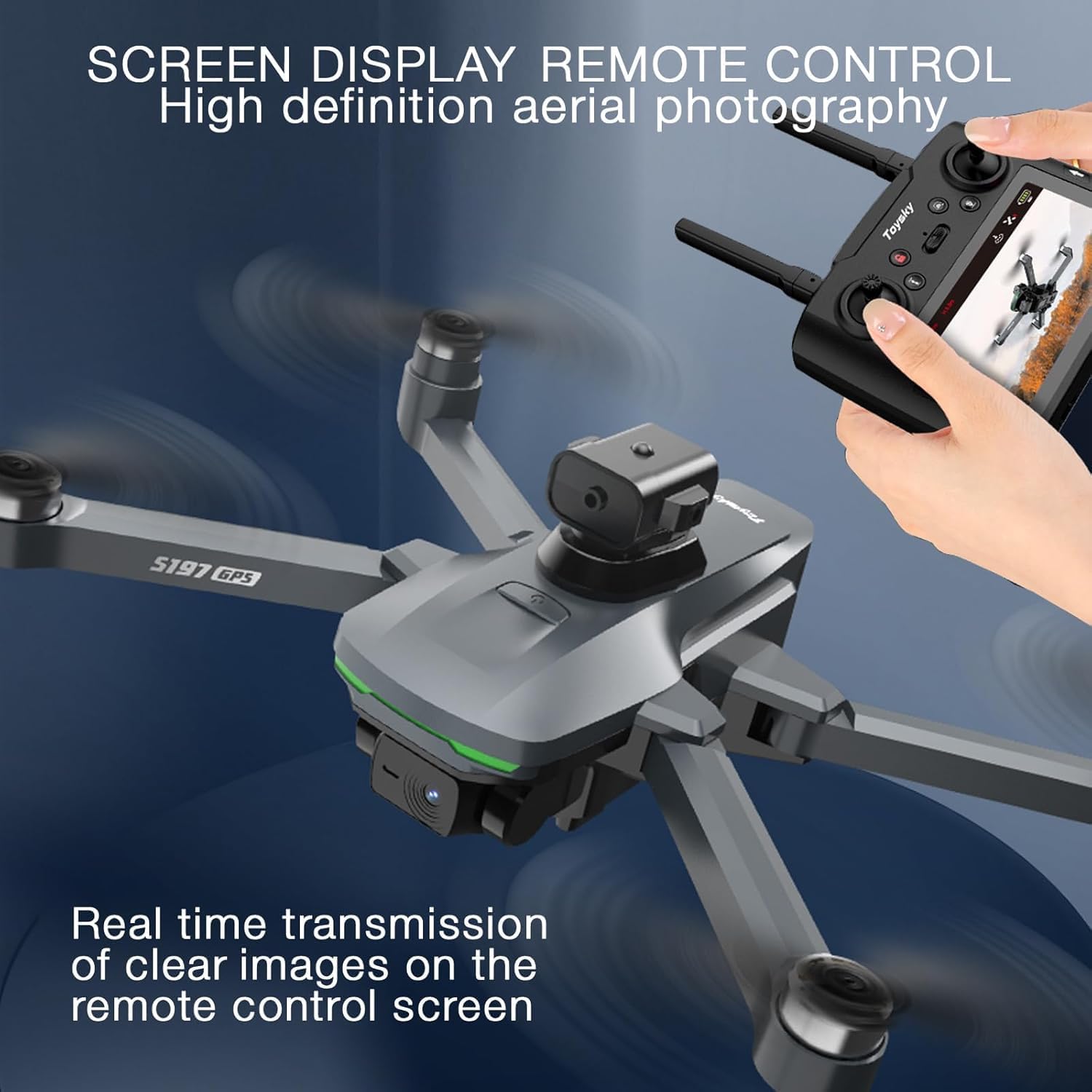GPS Drones with Camera for Adults 4K，Remote Controller with Screen,Brushless Motor FPV，Under 249g，46Mins