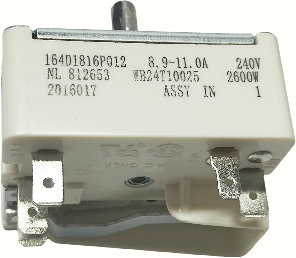 WB24T10025 769692 AP2024072 PS236750 Electric Range Infinite Control Switch Replacement