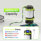 Rechargeable Flashlight, 6 Modes Camping Flashlight LED Camping Lantern for Power Outage, Flashlight for Home