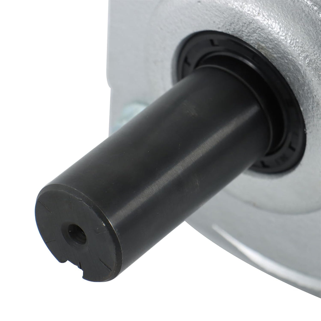 40HP Right Angle Gearbox with 2 Keyed Shafts CW/CW 1:1