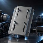 Moxweyeni Electric Motor Base Mount Slide Plate for 56 Frame Belt Tension